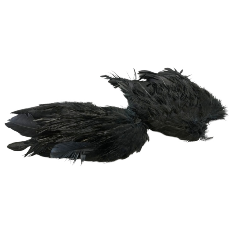 Whiting Coq de Leon Mayfly Tailing Pack Badger dyed Black